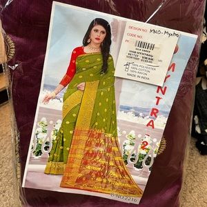 100% Polyester Saree
